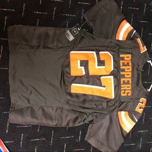 Cleveland Browns Jabrill Peppers #27 Jersey Stitch